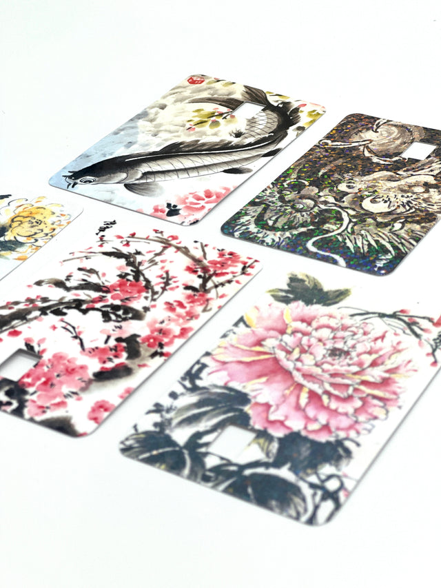 Blooms Credit Card Covers