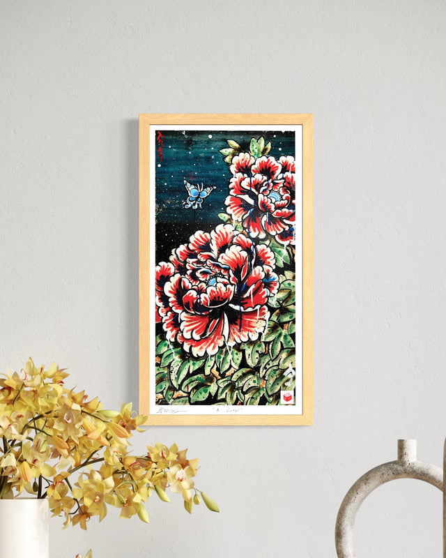 "A Visitor" - Holographic Fine Art Print