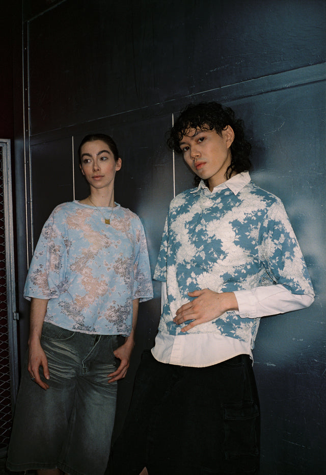 Formosa Cool Stone Unisex Lace Top (Handsewn)