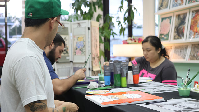 Anime Acrylic Painting: POKÉMON with Nessa Paints 11/13