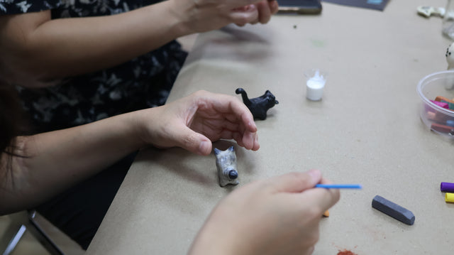 Polymer Clay Photo Holder with FRIENDS! 11/23