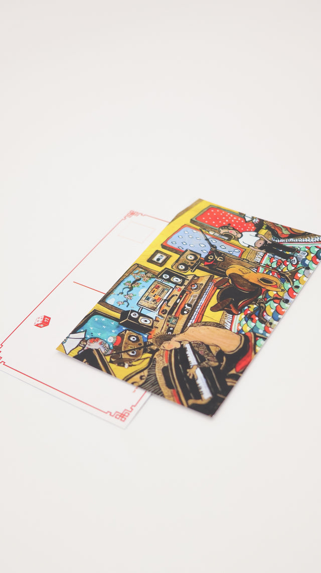 "I Miss You" - Blooms Postcard Set