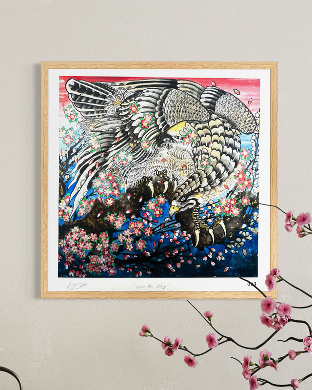 "Under My Wing" Fine Art Print