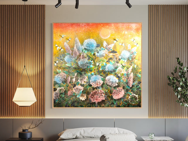 "Life of Hydrangea" Original Painting