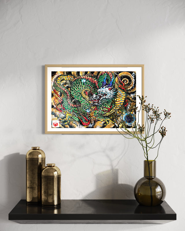 "I've Been Here Before" - Holographic Fine Art Print