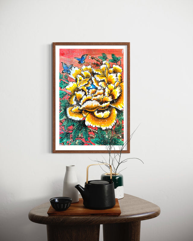 "The Moon At Night"- Holographic Fine Art Print