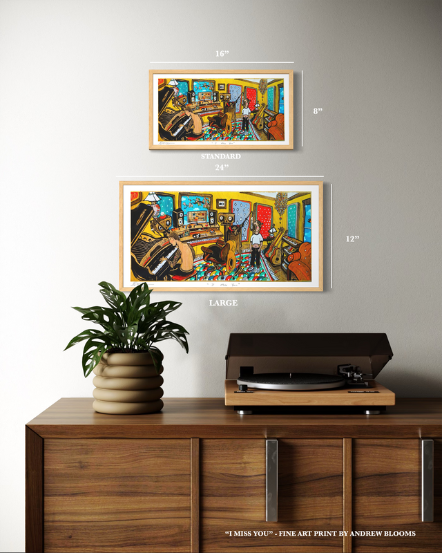 "I Miss You" Fine Art Print