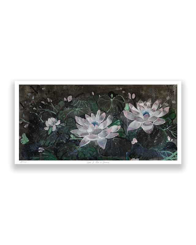 "Light In Mud and Darkness" - Fine Art Print