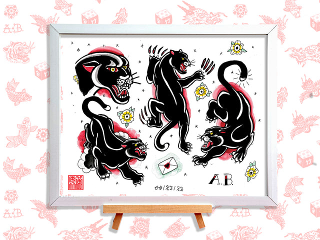 Panther Flash Print
