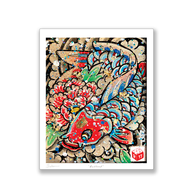 "Redhead" - Holographic Fine Art Print