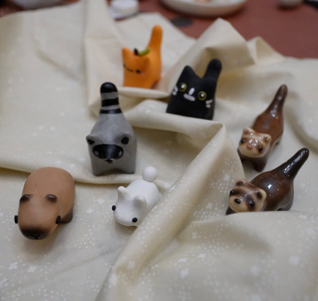 Polymer Clay Pets with Sad Frog and Tifffnay 08/26