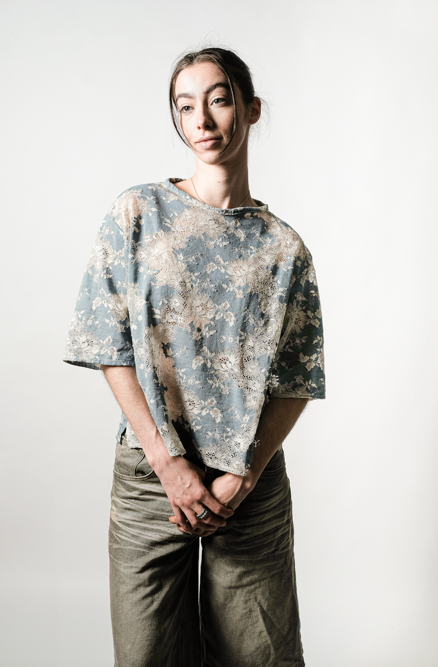 Formosa Cool Stone Unisex Lace Top (Handsewn)