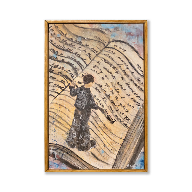 "Written In Ink" Original Painting