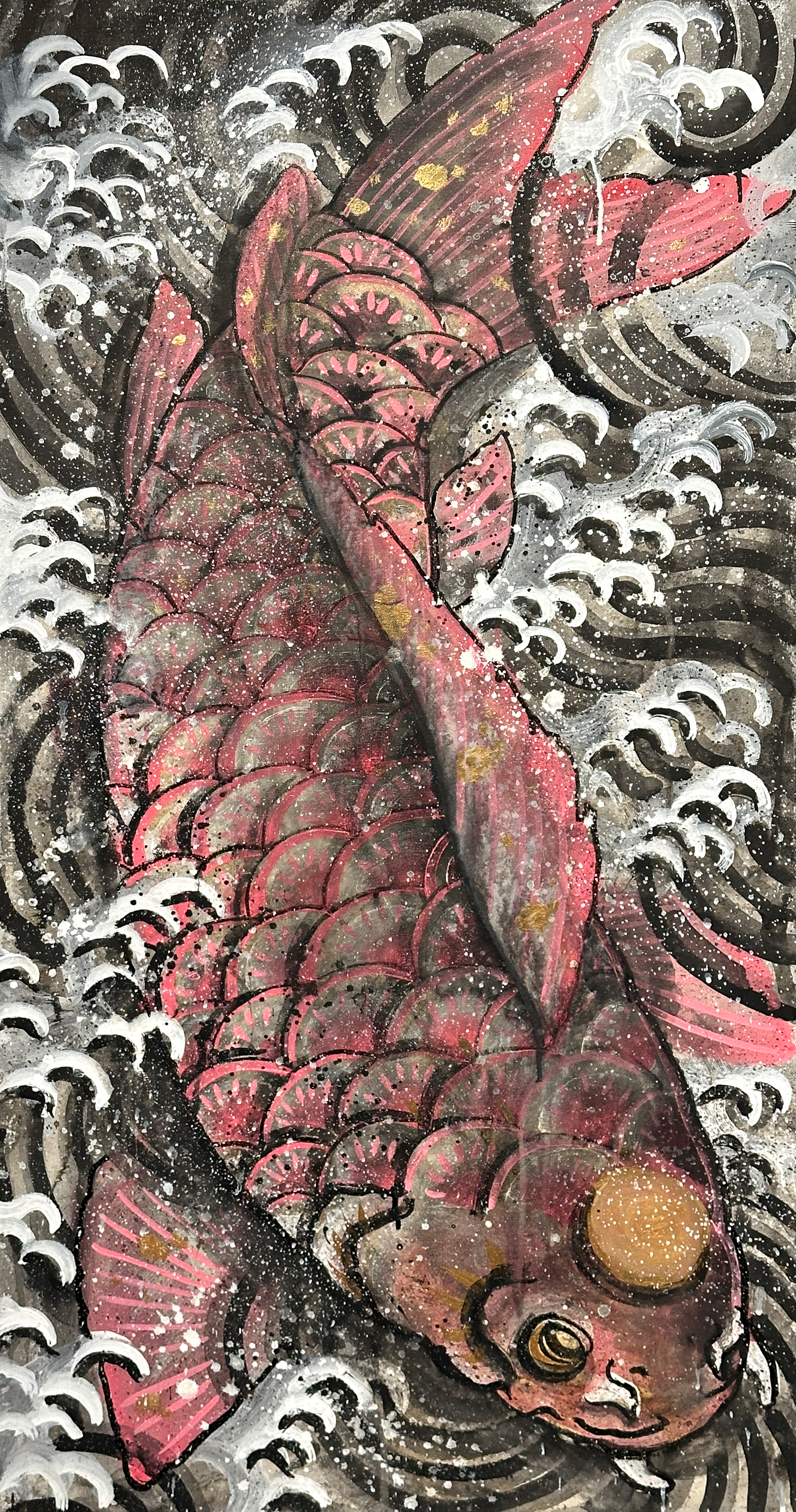 "Salmon" Original Painting