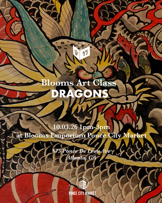 Andrew Blooms Art Class - Dragons (Ponce City Market) - 10/03/26