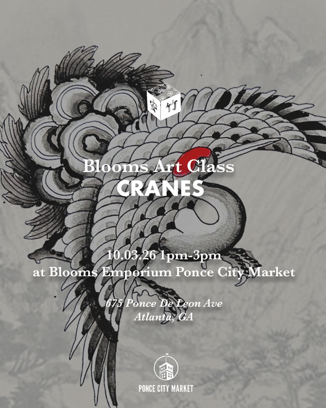 Andrew Blooms Art Class- Cranes (Ponce City Market) - 10/17/26