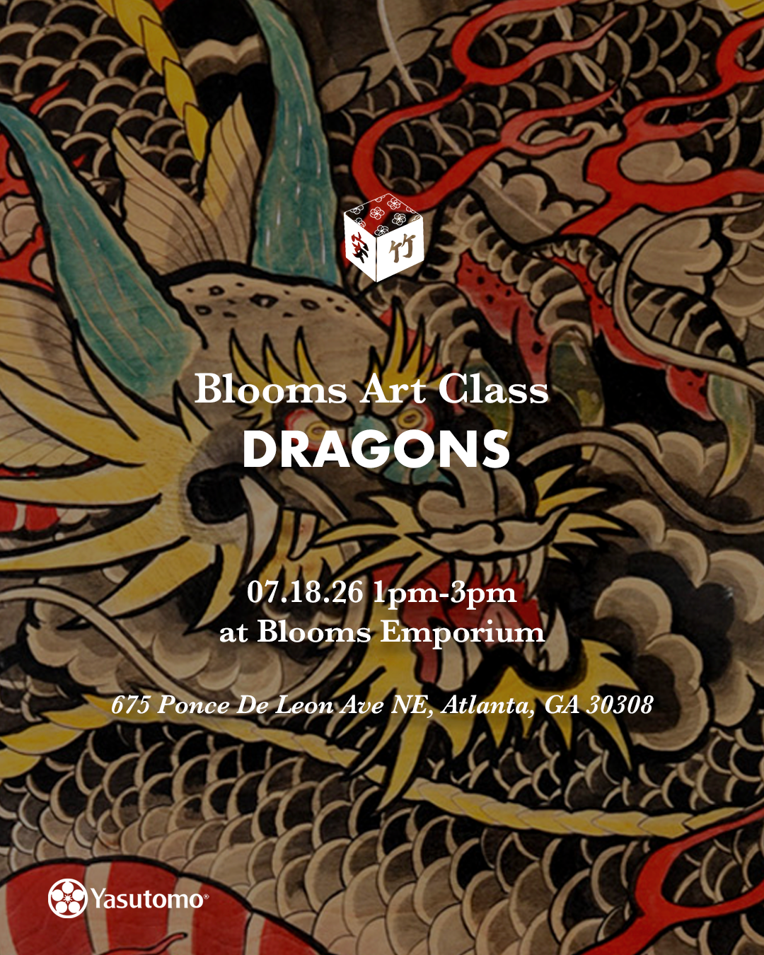 Blooms Art Class - Dragons (7/18/26)