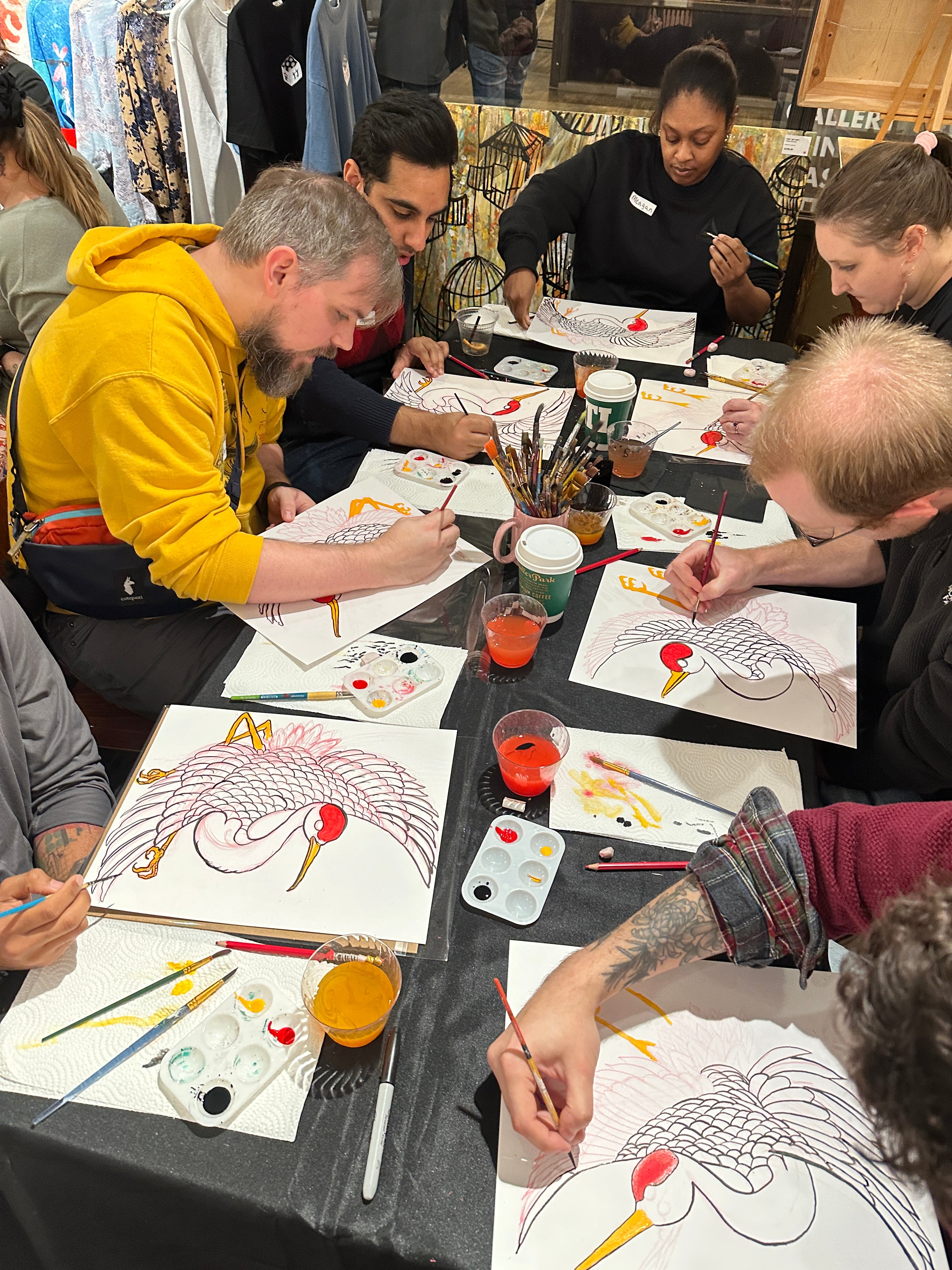 Blooms Art Class- Cranes (10/17/26)