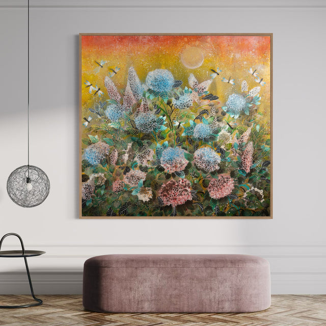 Life Of Hyndrangea - Original Painting