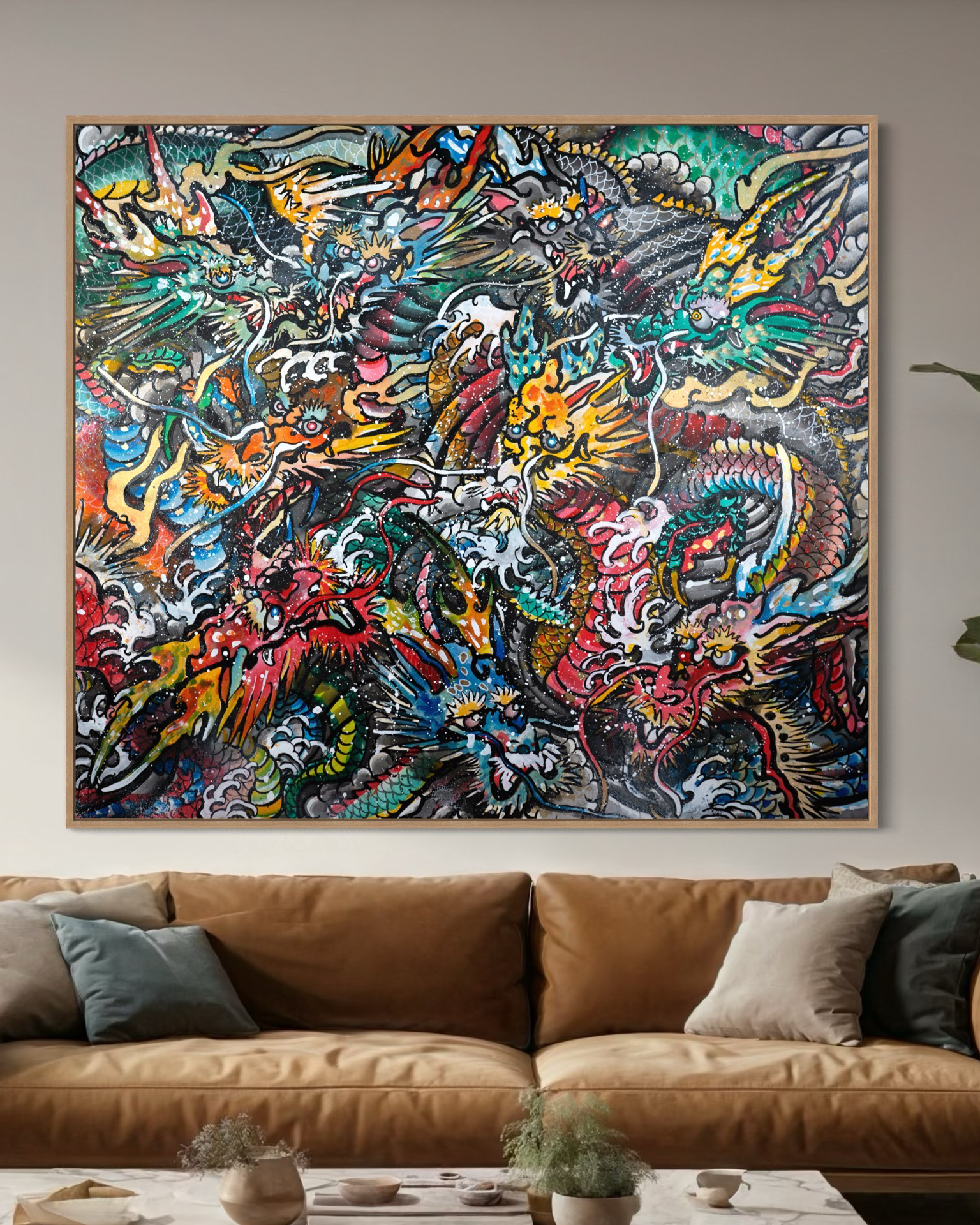 "Jiufen (The Peak)" Original Painting