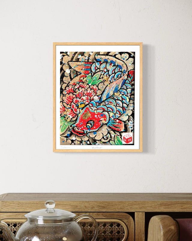 "Redhead" - Holographic Fine Art Print