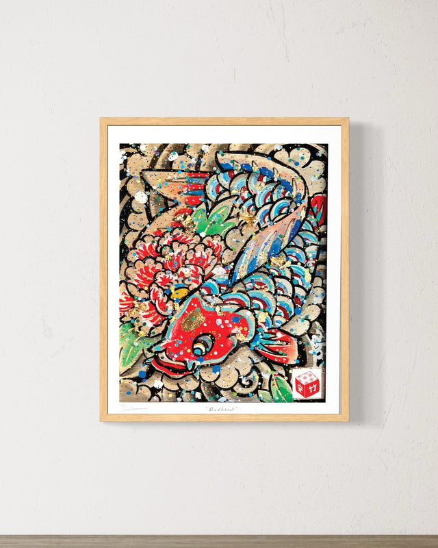 "Redhead" - Holographic Fine Art Print