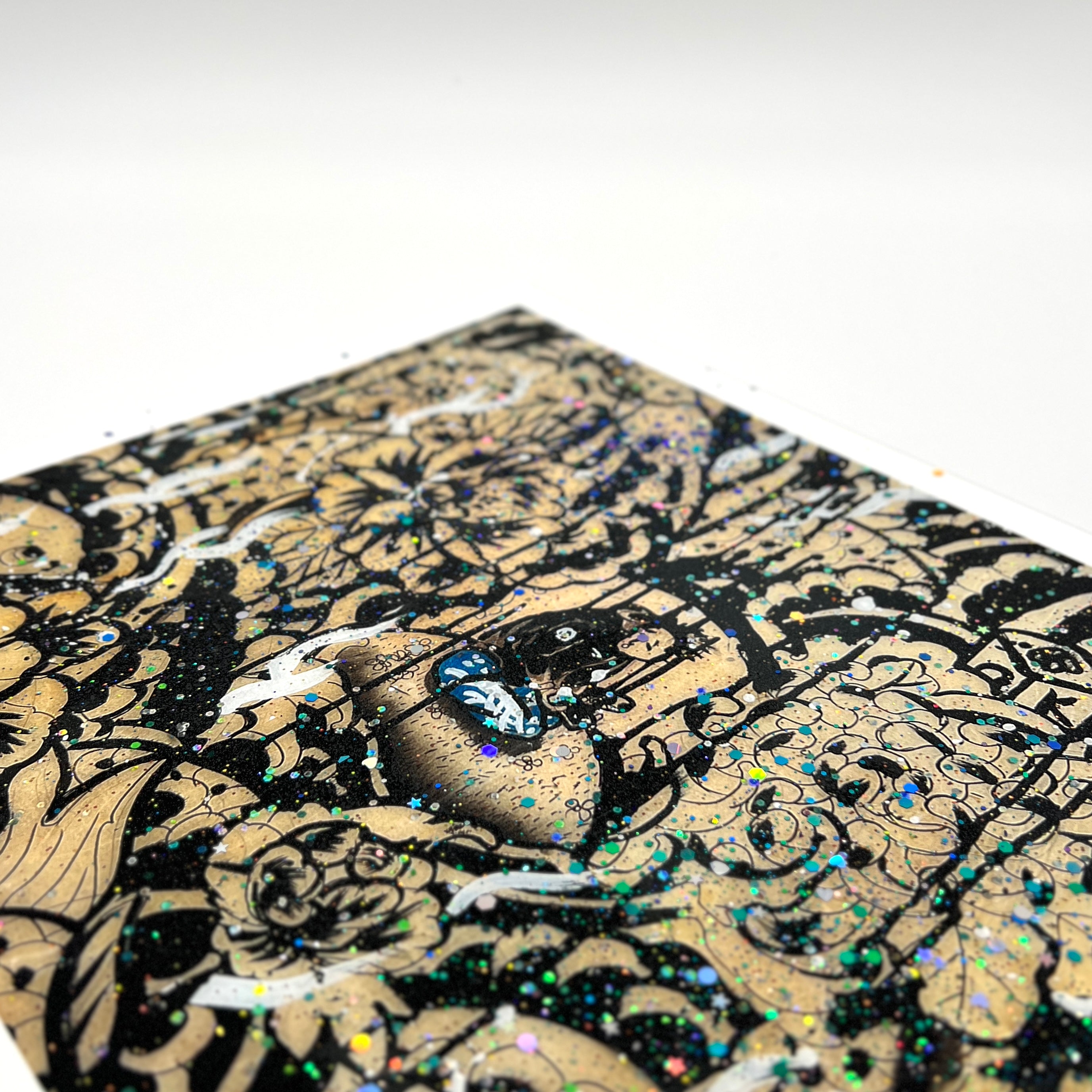 "Ok" - Holographic Fine Art Print