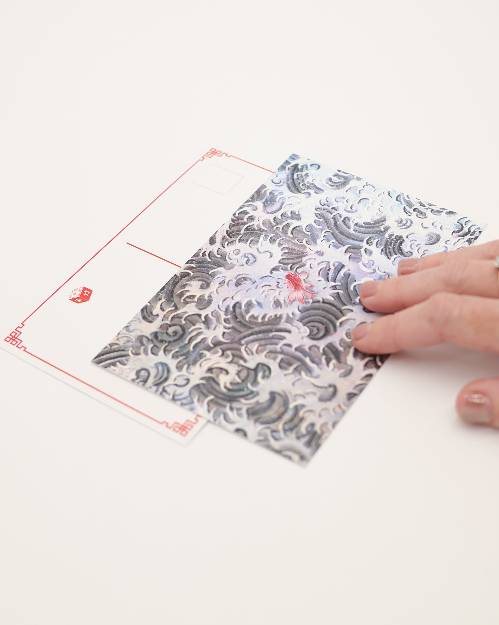 "The Fish Or The Pond" - Blooms Postcard Set