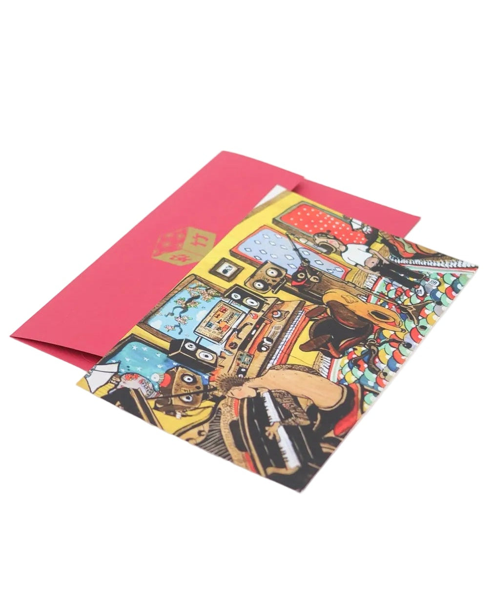 "I Miss You" - Blooms Postcard Set