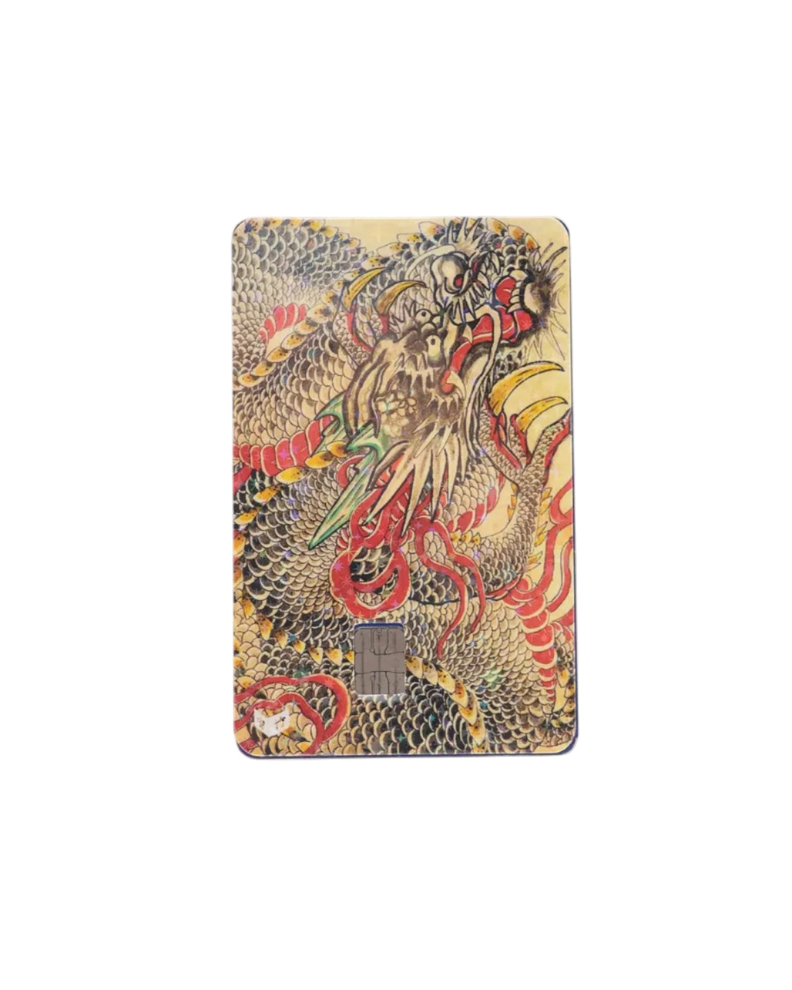 "Ryu" - Holographic Credit Card Cover