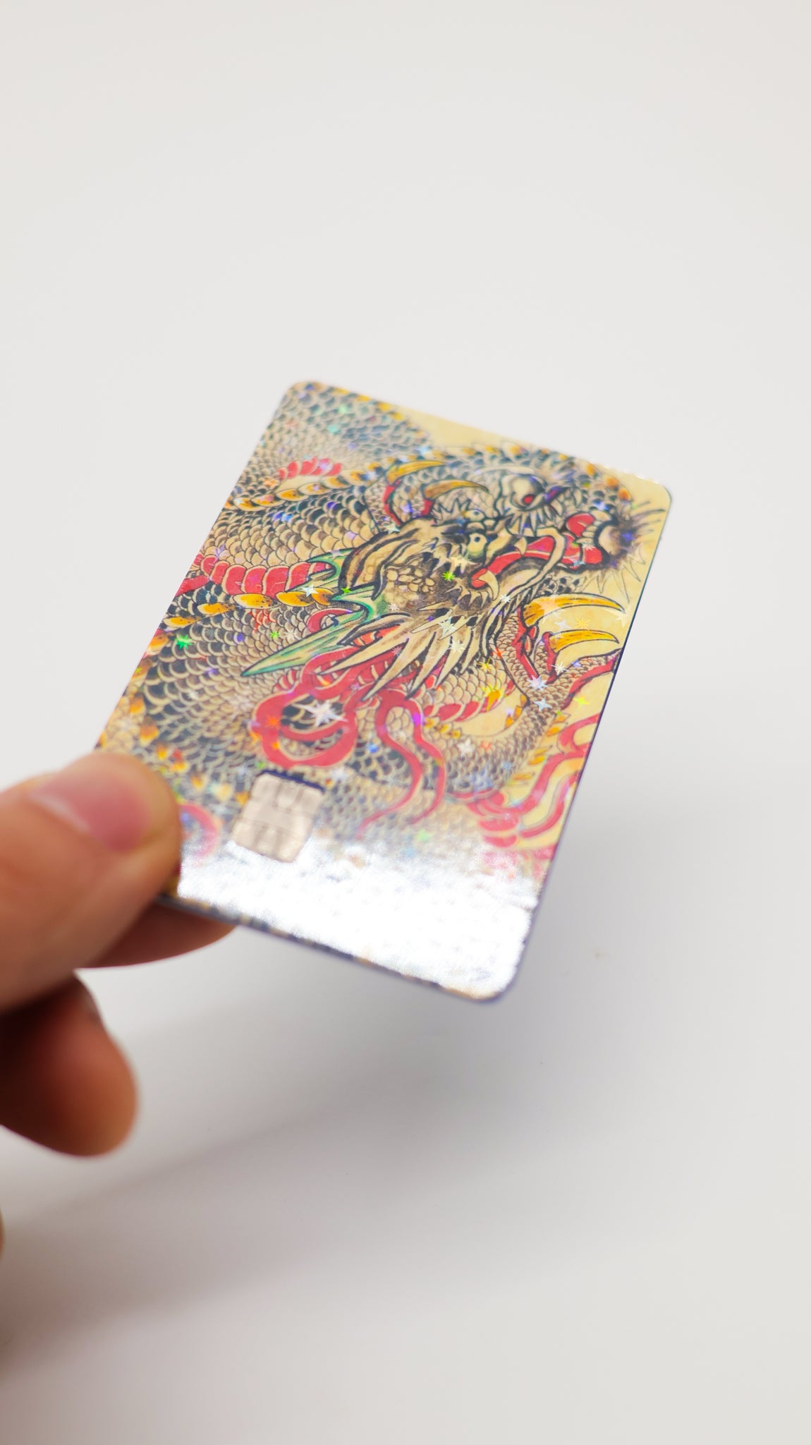 "Ryu" - Holographic Credit Card Cover