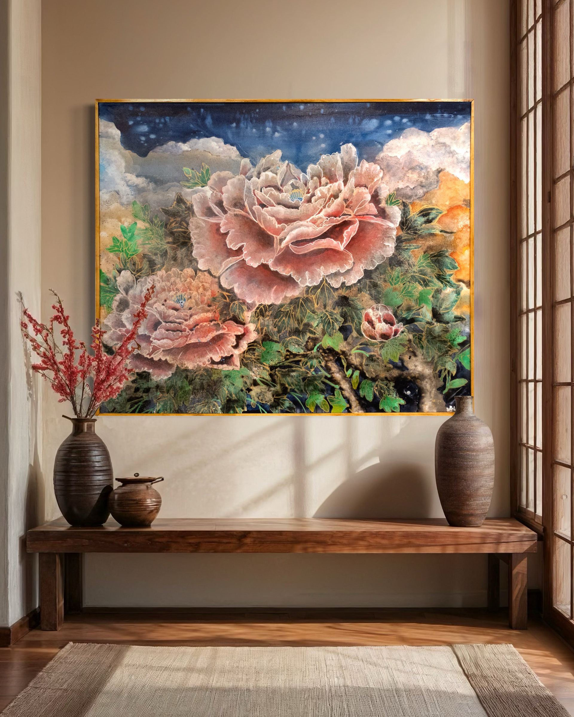 "Storm Came" Original Painting