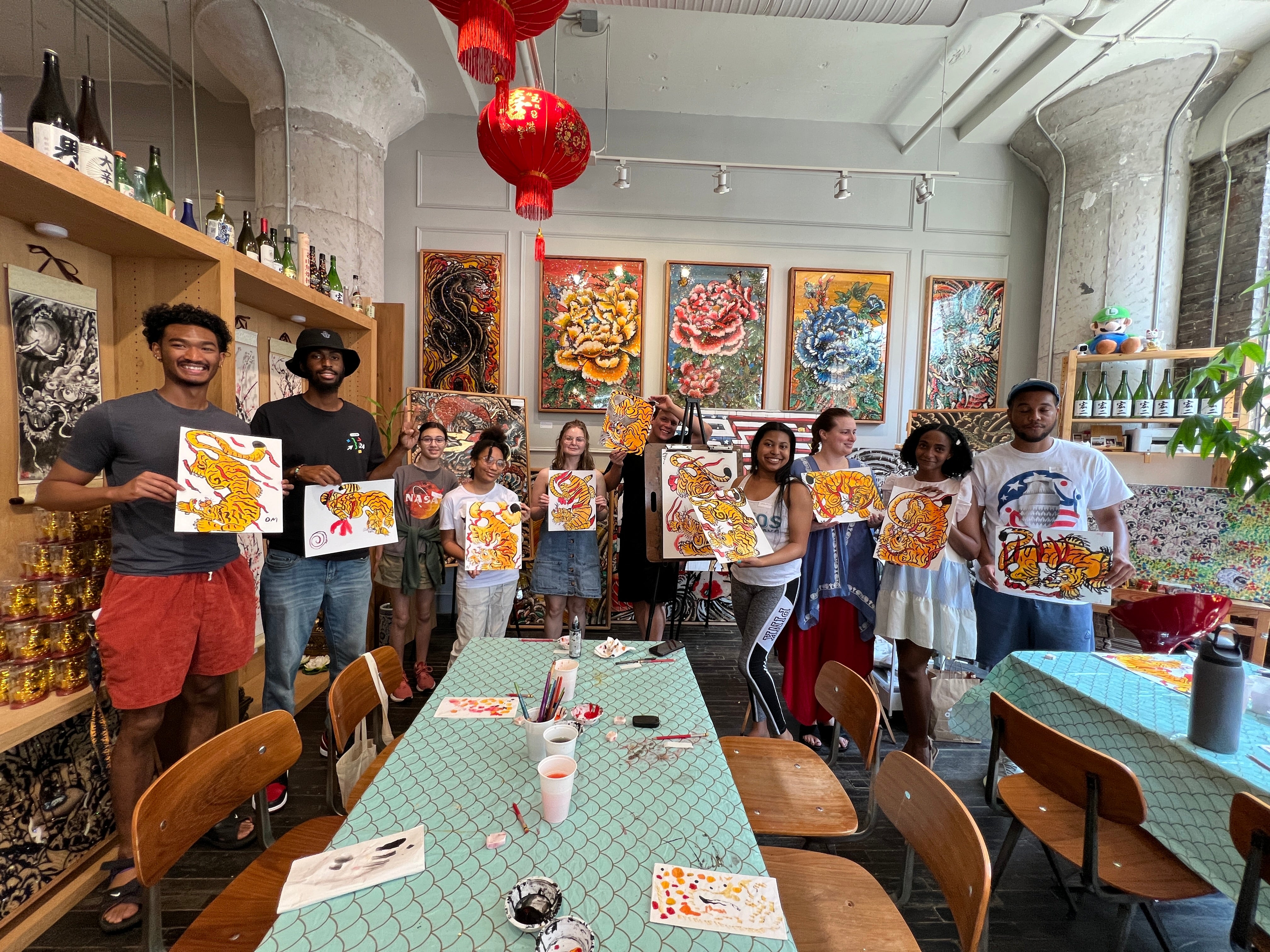 Blooms Art Class - Tigers (8/29/26)