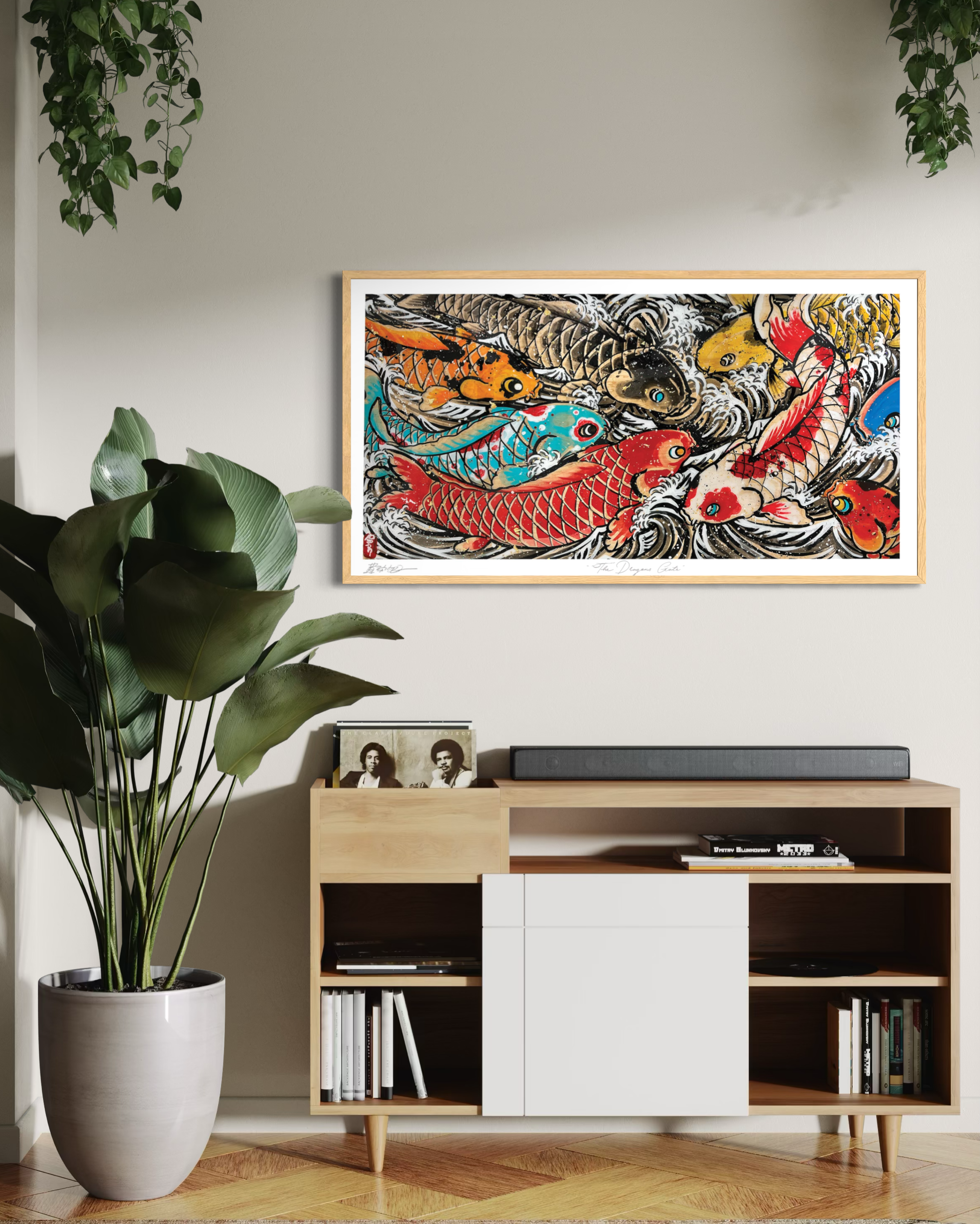 "The Dragons Gate" - Holographic Fine Art Print