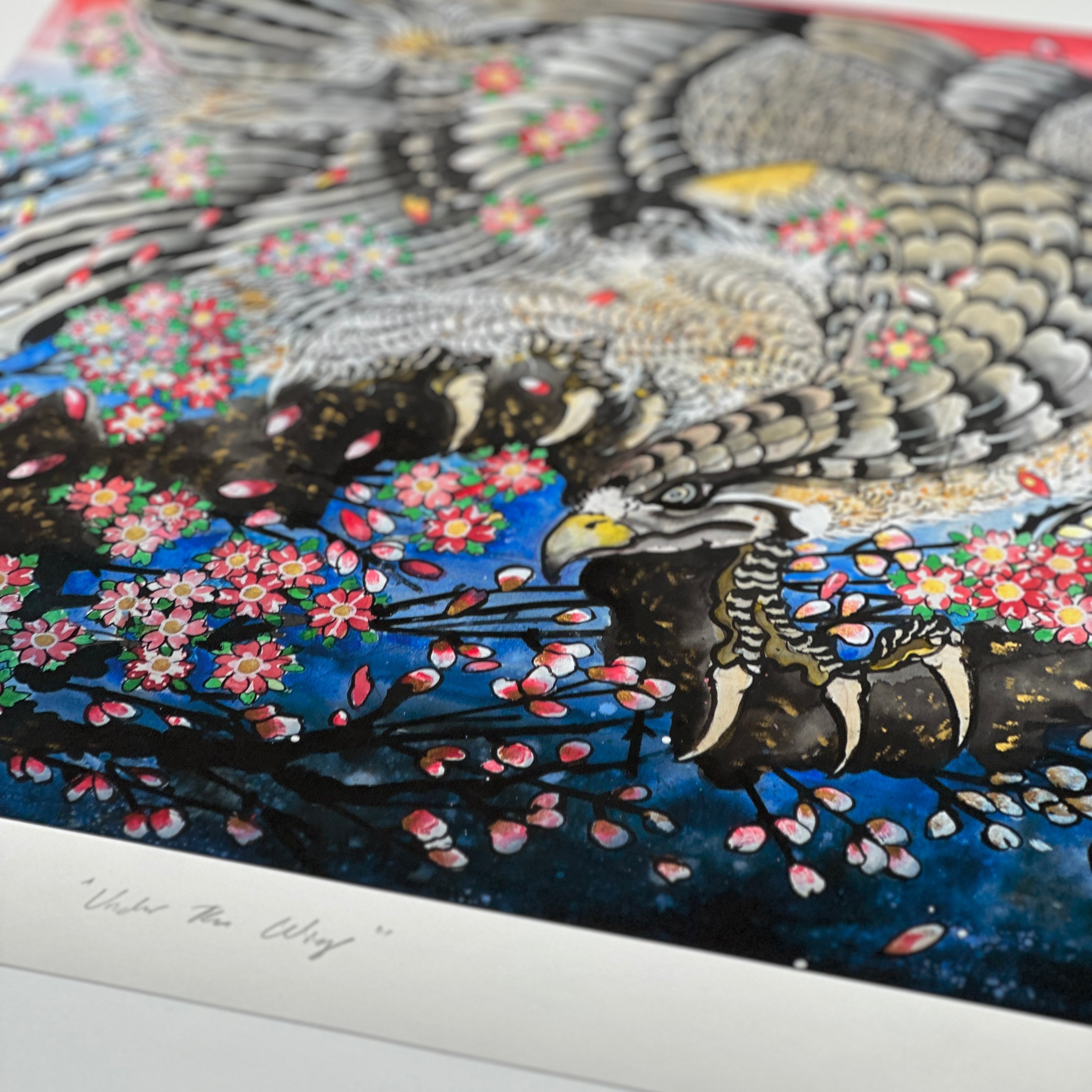"Under My Wing" Fine Art Print