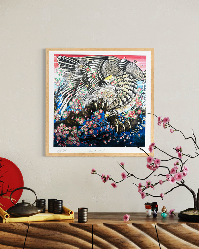 "Under My Wing" Fine Art Print