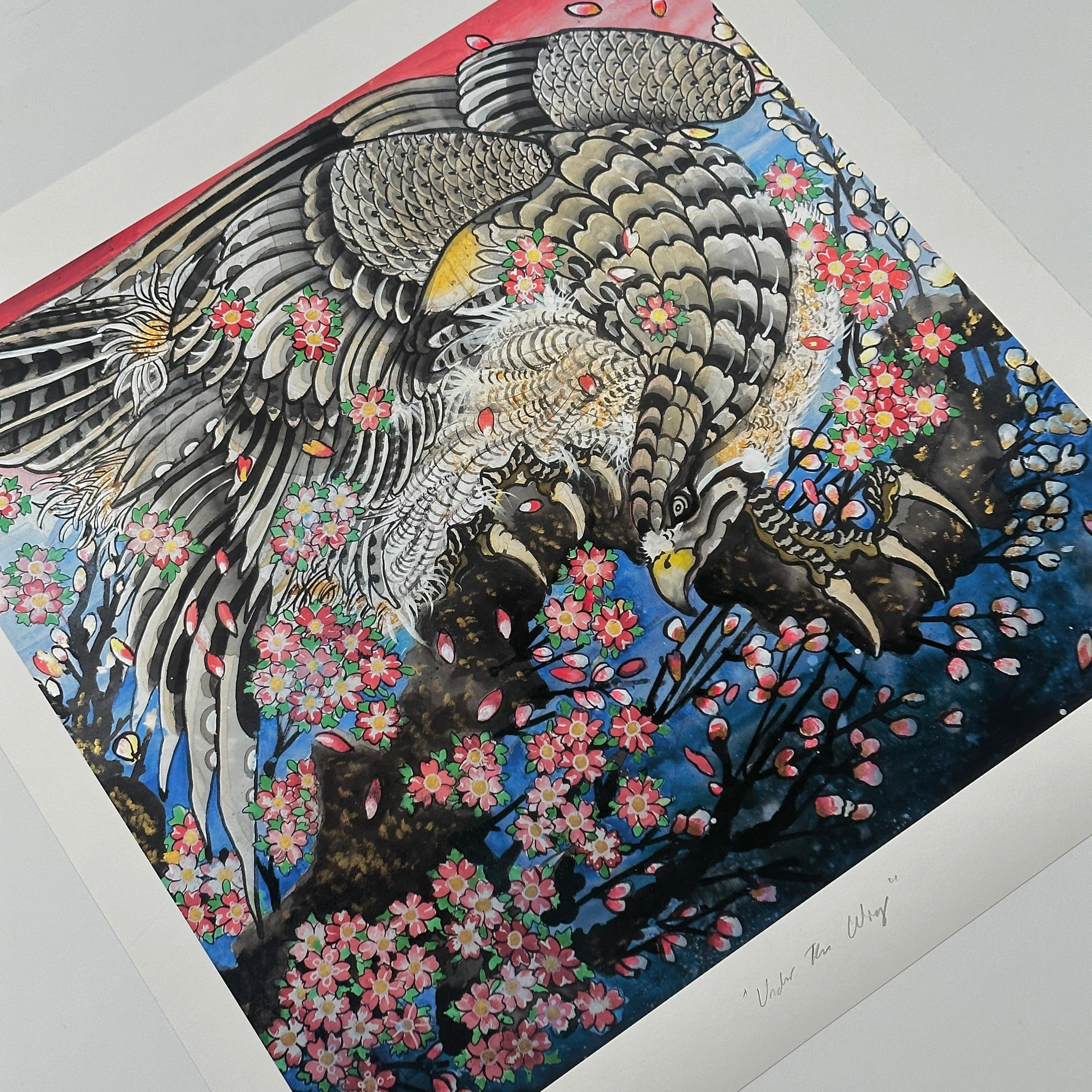 "Under My Wing" Fine Art Print