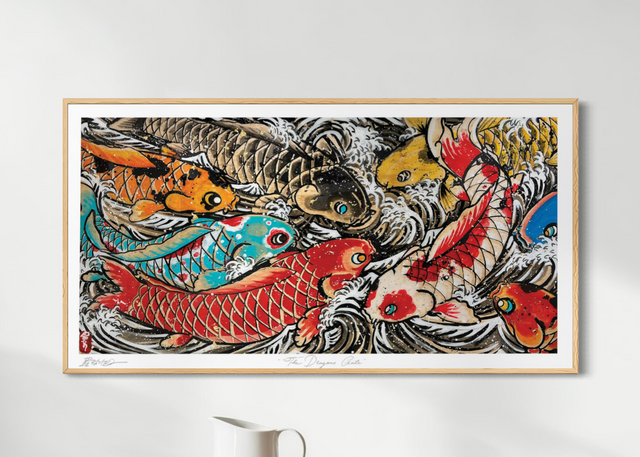 "The Dragons Gate" - Holographic Fine Art Print