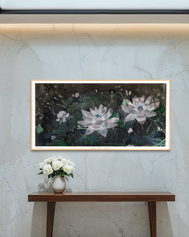 "Light In Mud and Darkness" - Fine Art Print