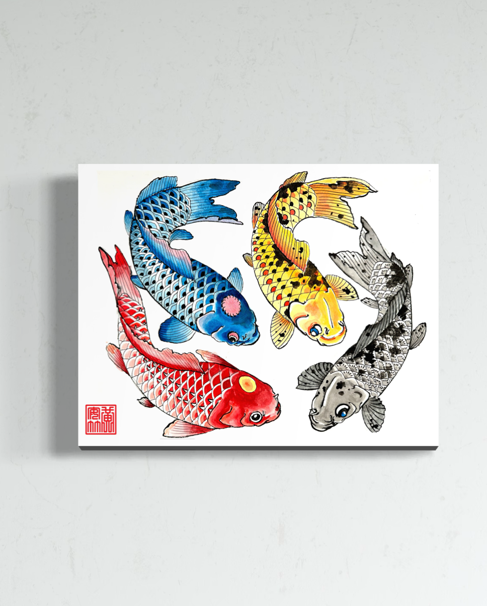 "Koi Pond" - Phoenix Era