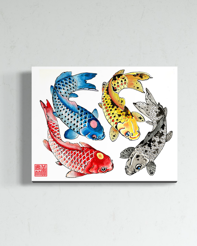 "Koi Pond" - Phoenix Era