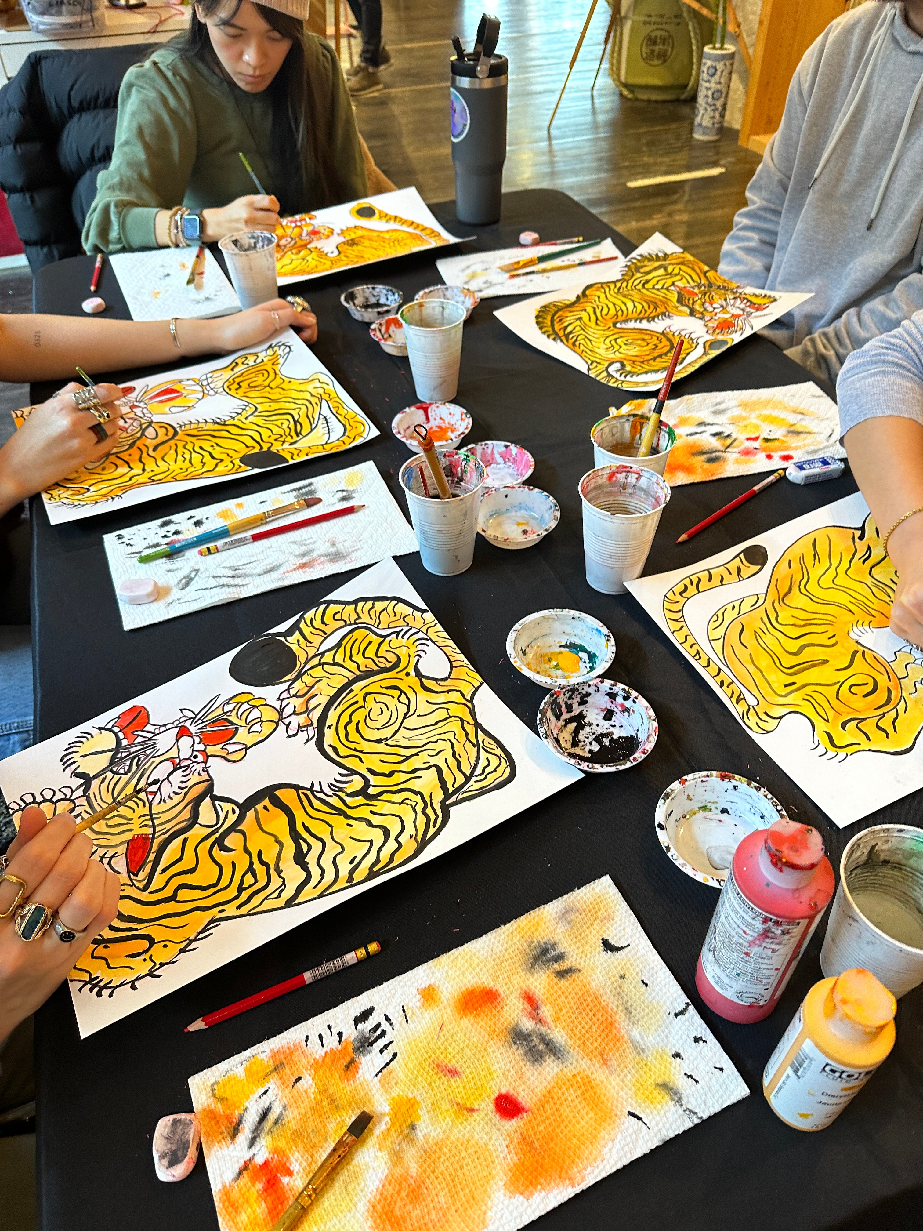 Blooms Art Class - Tigers (8/29/26)