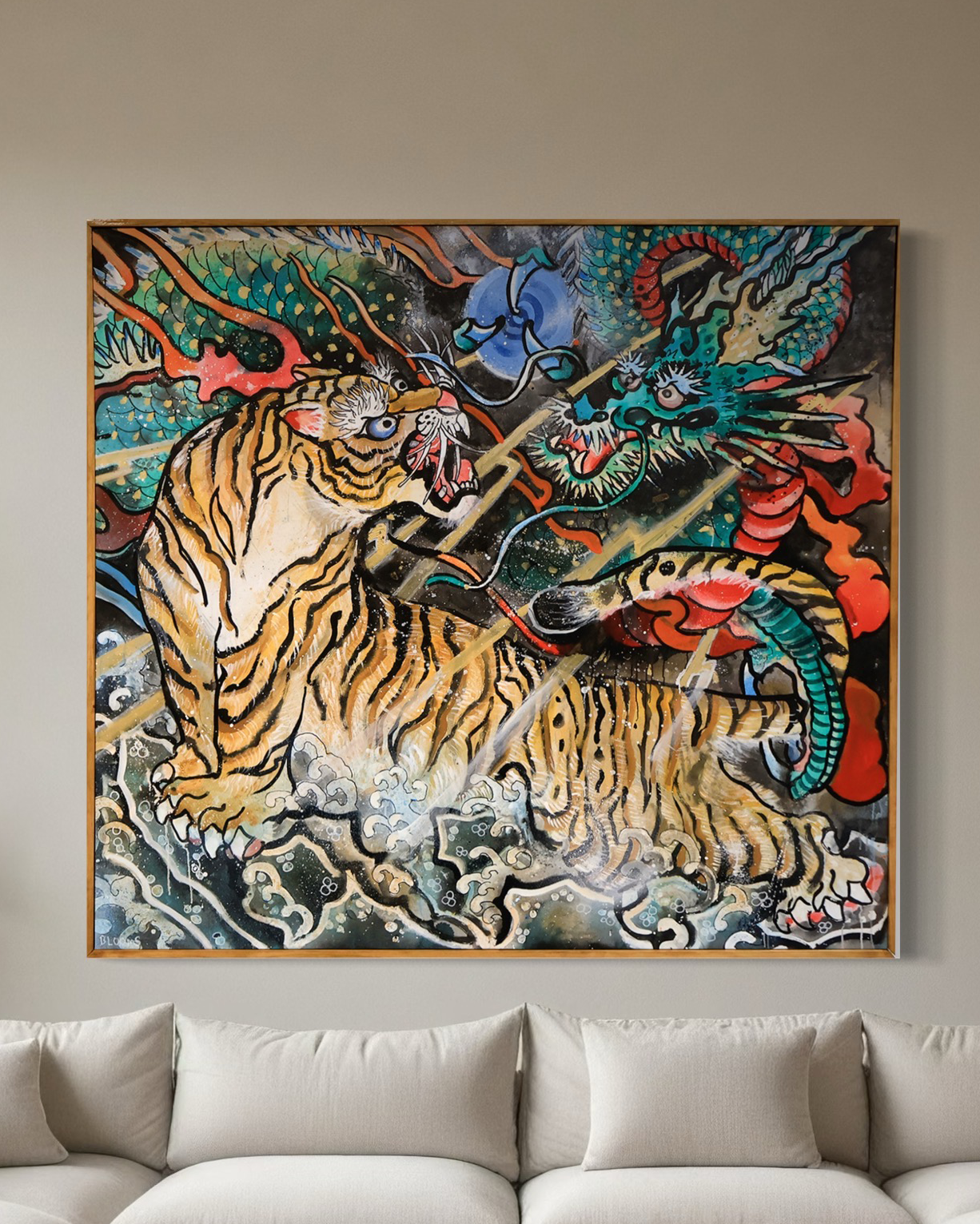 "A Tryst" Original Painting