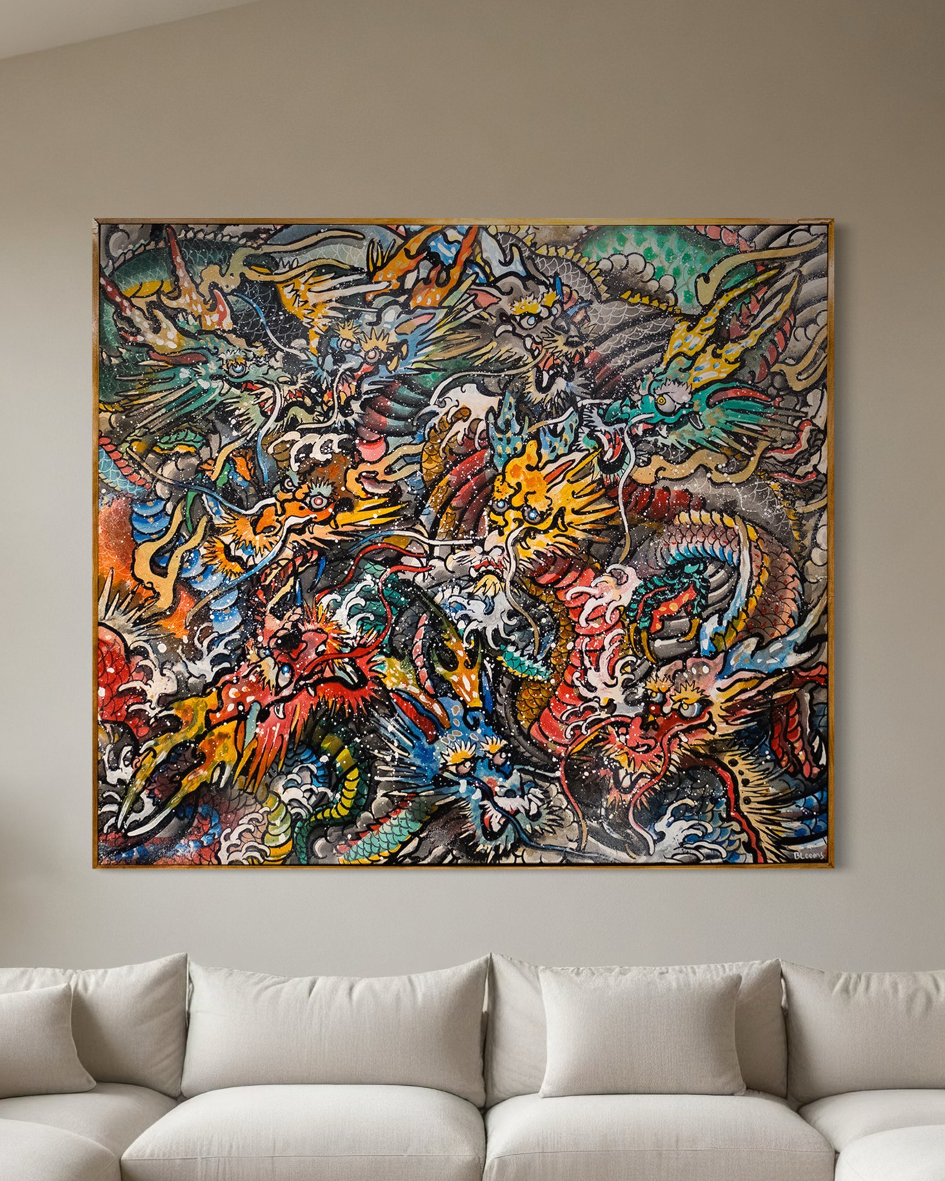 "Jiufen (The Peak)" Original Painting