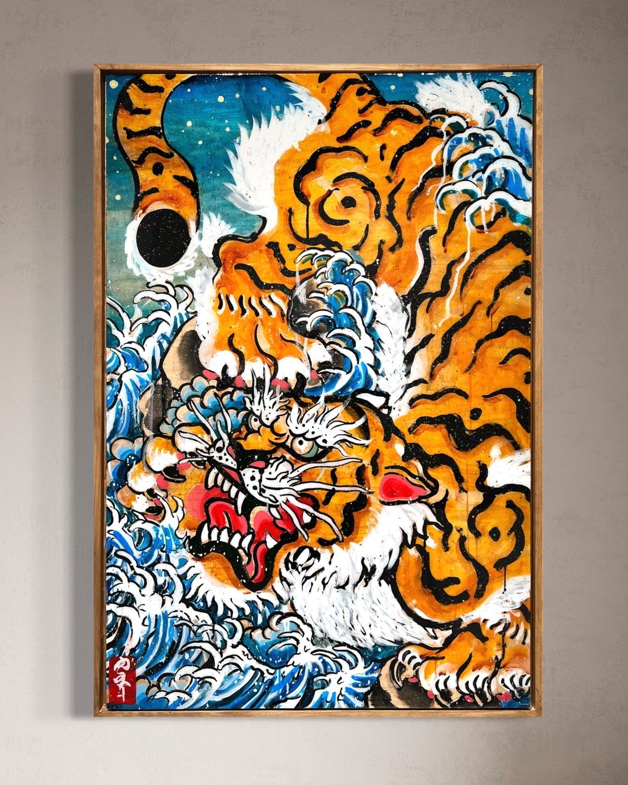 "Dripping Stars" Original Painting