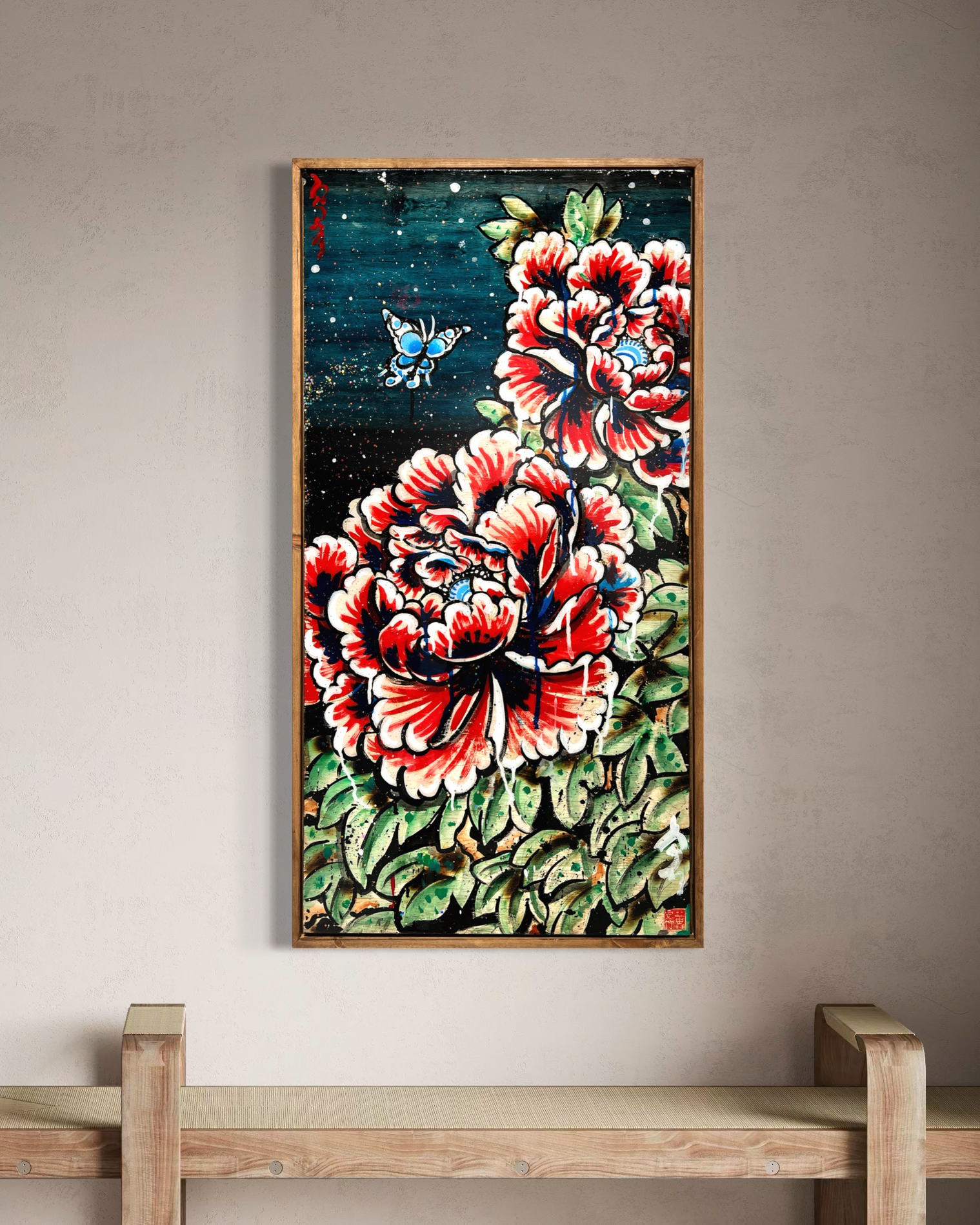 "A Visitor" Original Painting