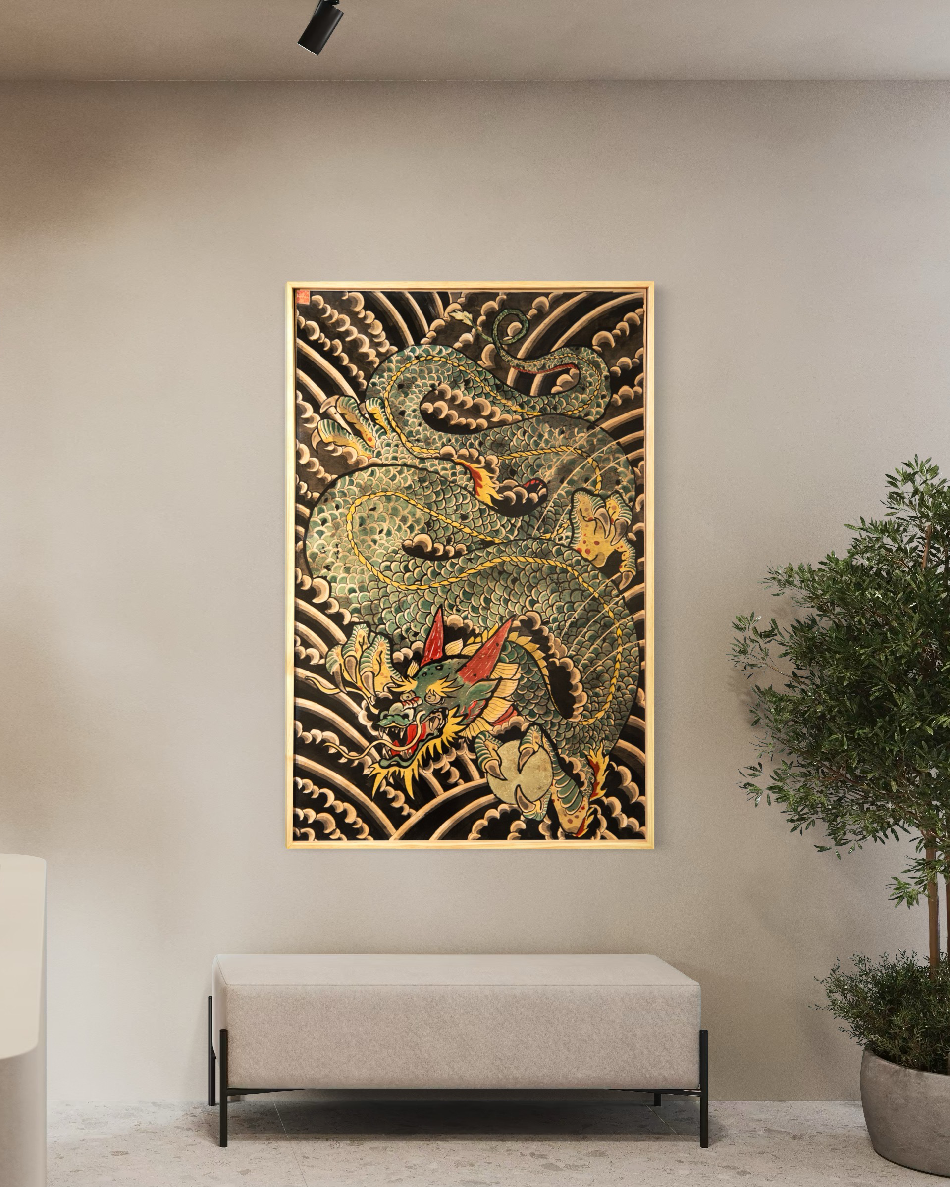 "Ryu No. 2" Original Painting