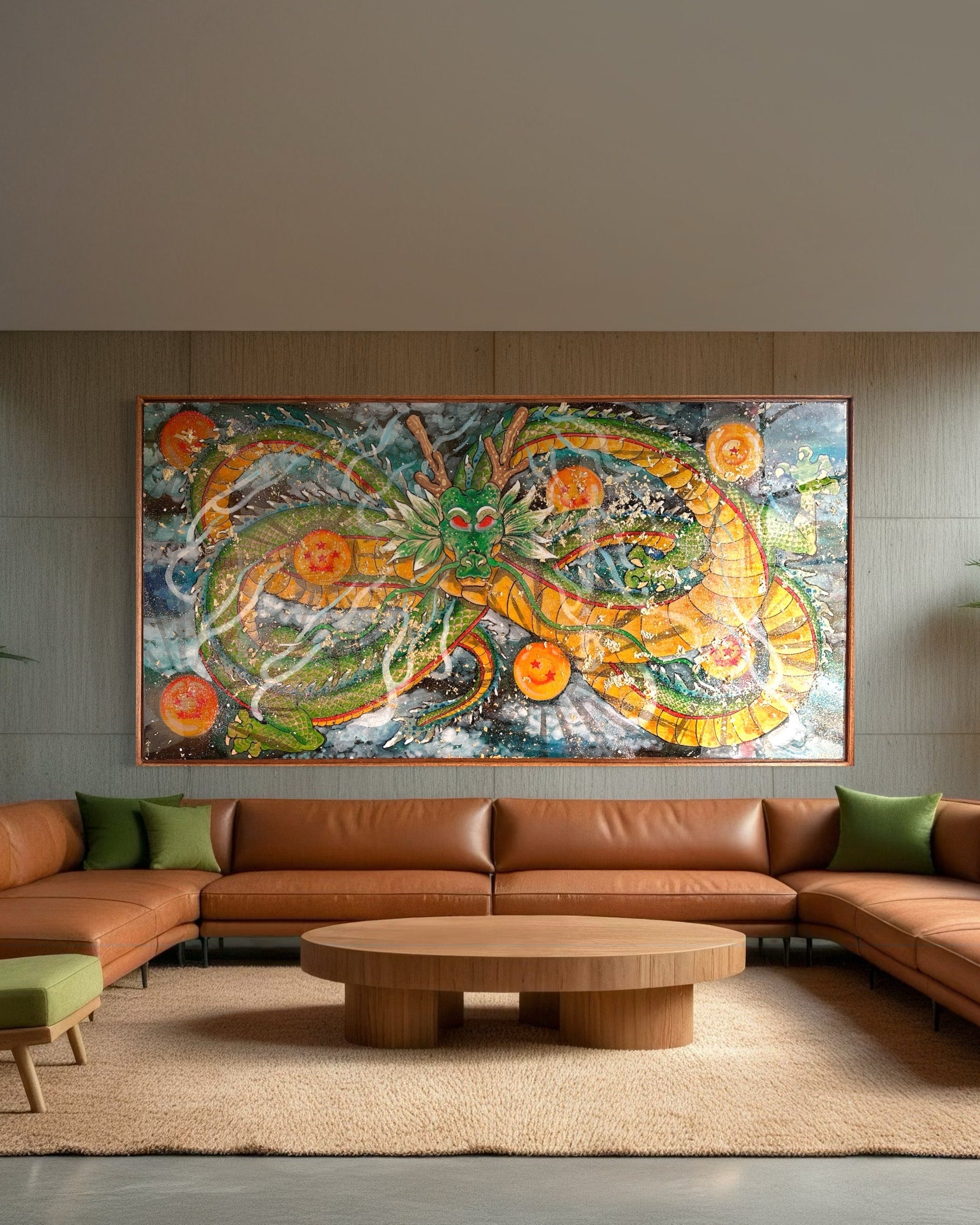 "Eternal Shenron" Original Painting