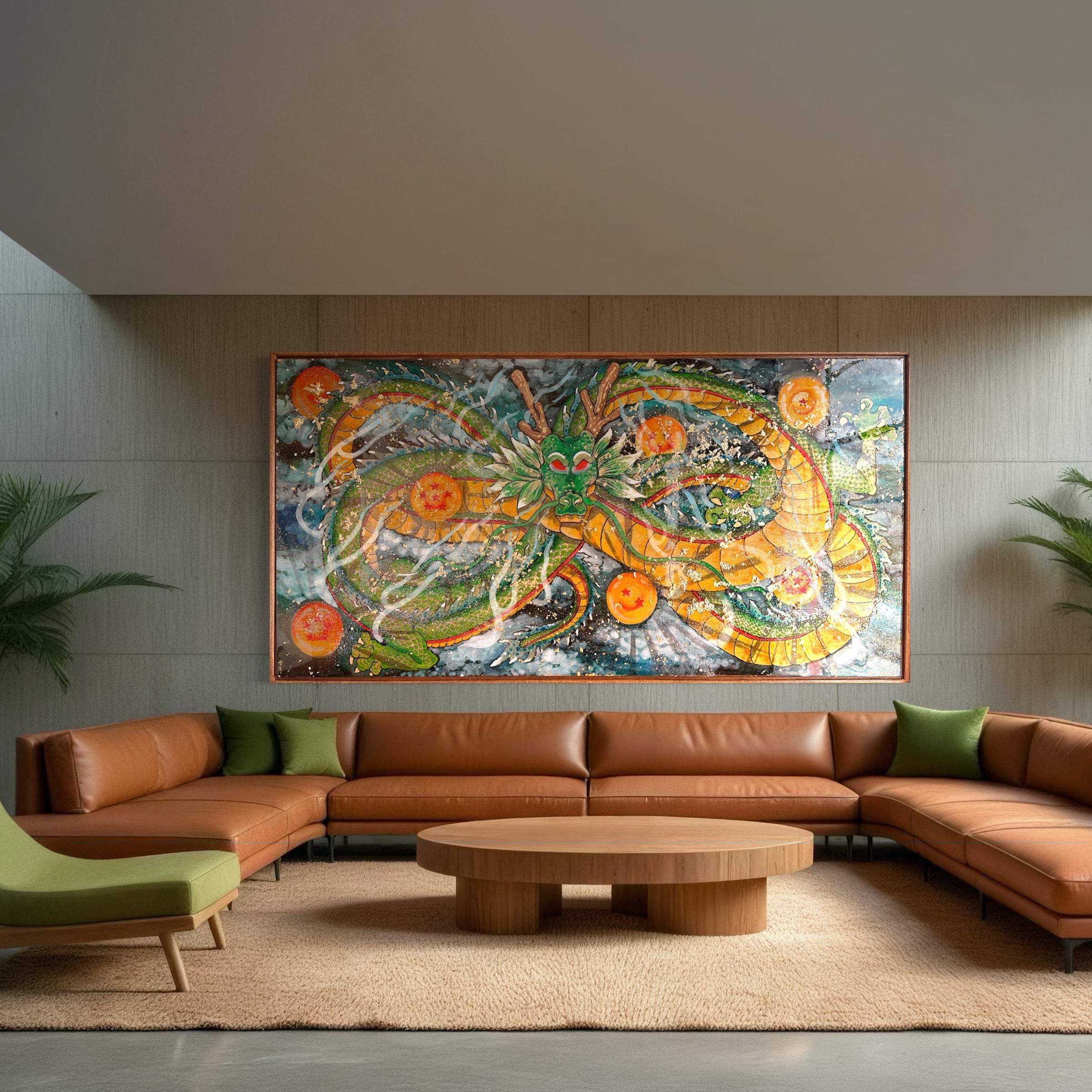 "Eternal Shenron" Original Painting