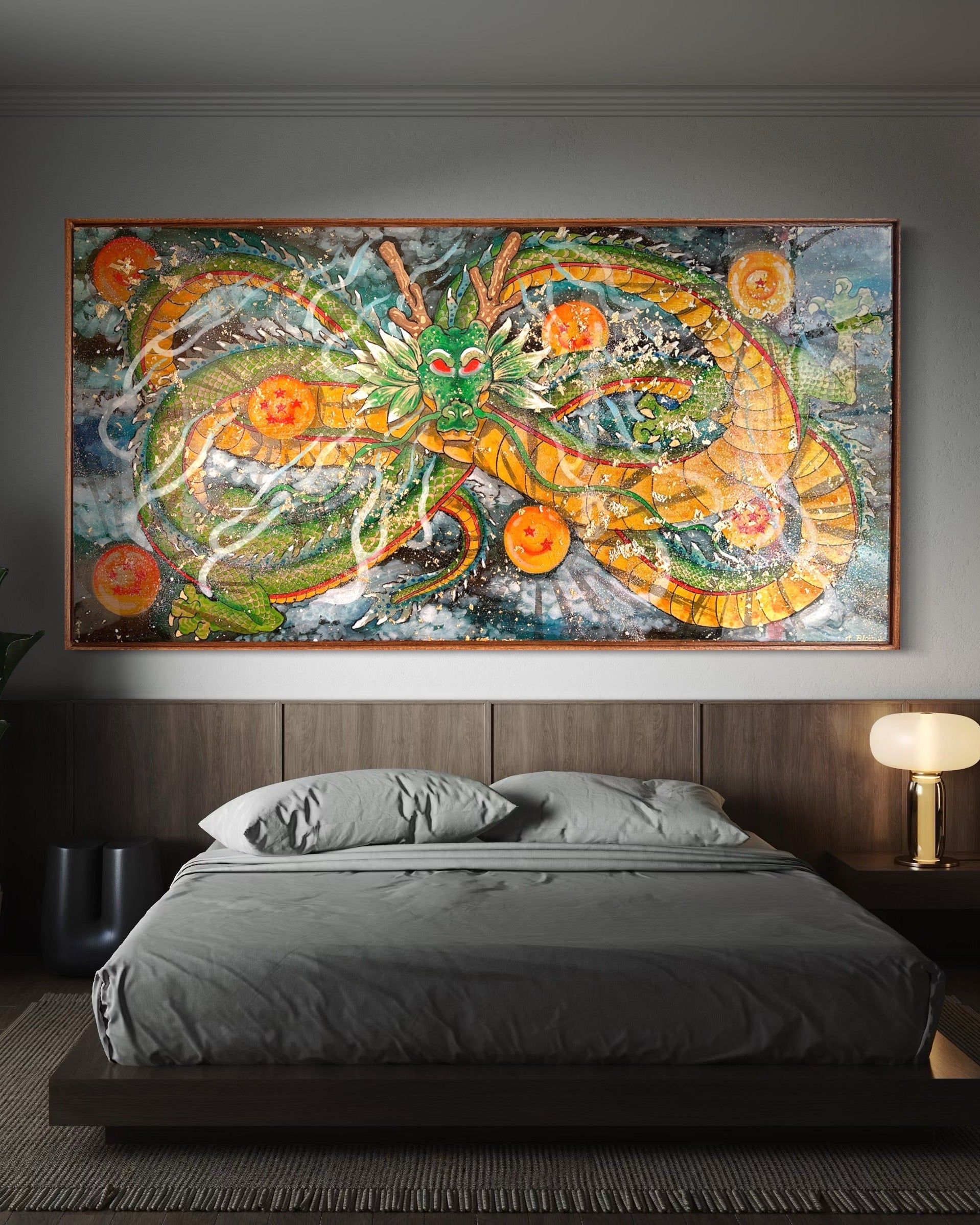 "Eternal Shenron" Original Painting